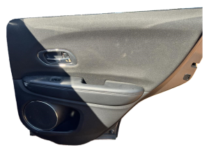 2016-2018 Honda HR-V Black Door Interior Trim Panel - Rear, Right (Passenger) (Used OEM)