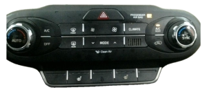 2017-2018 Kia Sorento Chrome Automatic Temperature Control Module (Used OEM)