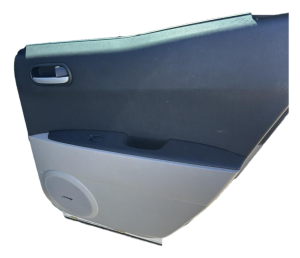 2007-2012 Mazda CX-7 Beige Front Door Interior Trim Panel with Power Windows and Locks - Rear, Right (Passenger) (Used OEM)