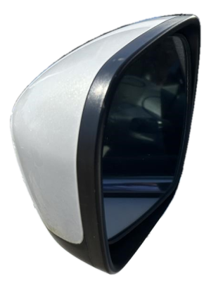 2007-2009 Mazda CX-7 White Side/Door Mirror - Left (Driver) (Used OEM)