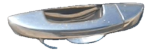 2012-2021 Volkswagen Passat Black Exterior Door Handle - Rear, Left (Driver) (Used OEM)