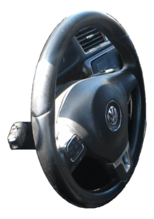 2012-2015 Volkswagen Passat Black Tilt Steering Column with Cruise and Radio Controls (Used OEM)