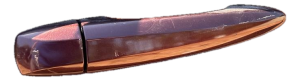 2020-2025 Nissan Sentra Red Exterior Door Handle - Rear, Right (Passenger) (Used OEM)