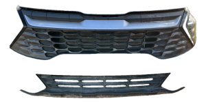 2023-2025 Kia Sportage Gray Front Bumper Grille with Painted Trim (Used OEM)