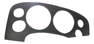 2007-2014 GMC Yukon XL Black Radio Instrument Panel Bezel (Used OEM)