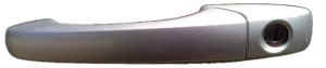 2009-2010 Dodge Journey Silver Painted Exterior Door Handle - Left (Driver) (Used OEM)