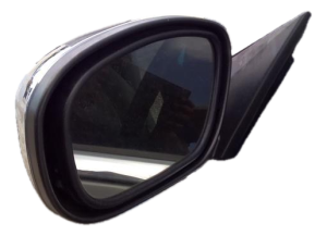 2007-2010 Chrysler 300 Chrome Power Door/Side View Mirror - Left (Driver) (Used OEM)