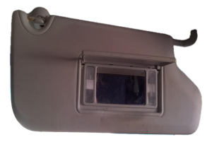2009-2010 Dodge Journey Black Sun Visor with Illuminated Vanity Mirror - Right (Passenger) (Used OEM)