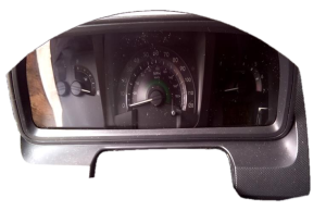 2009-2010 Dodge Journey Black Radio and Temperature Control Instrument Panel Bezel with Vents (Used OEM)