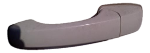 2009-2010 Dodge Journey White Exterior Door Handle - Rear, Left (Driver) (Used OEM)