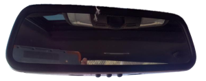 2013-2017 Mercedes-Benz E350 White Auto-Dimming Interior Rear View Mirror with Compass and Garage Door Opener (Used OEM)