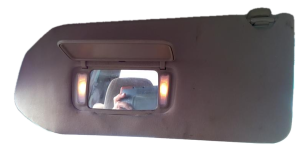 2003-2004 Honda Pilot Beige Illuminated Sun Visor - Left (Driver) (Used OEM)