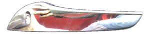 2016 Chevrolet Cruze Limited Chrome Chrome Interior Door Handle - Left (Driver) (Used OEM)