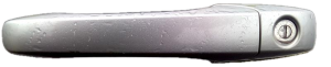 2011-2014 Dodge Avenger Silver Front Exterior Door Handle - Left (Driver) (Used OEM)