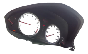 2010-2012 Honda Crosstour Black Standard Radio Instrument Panel Bezel (Used OEM)