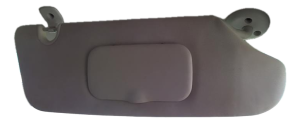 2008-2010 Dodge Grand Caravan Gray Sun Visor with Lighted Vanity Mirror - Right (Passenger) (Used OEM)
