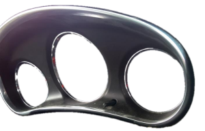 2011-2014 Dodge Avenger Black Speedometer Instrument Panel Bezel (Used OEM)