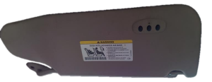 2011-2014 Dodge Avenger Tan Sun Visor with Garage Door Opener - Left (Driver) (Used OEM)
