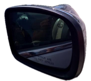 2011-2014 Chrysler 200 Silver Power Door/Side View Mirror - Right (Passenger) (Used OEM)
