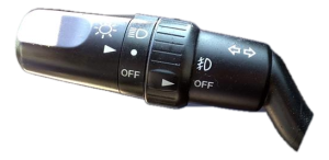 2004-2009 Mazda 3 Headlight and Turn Signal Combination Switch with Auto Headlamps and Fog Lights (Used OEM)