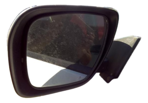  Mazda Mazda5 White Power Door/Side View Mirror - Left (Driver) (Used OEM)