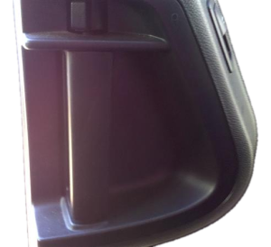 2008-2020 Dodge Grand Caravan Black Chrome Interior Door Handle - Right (Passenger) (Used OEM)