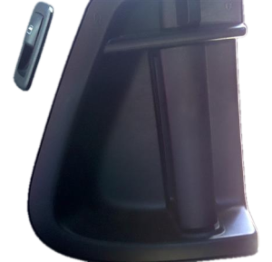 2008-2020 Dodge Grand Caravan Black Chrome Interior Door Handle - Left (Driver) (Used OEM)