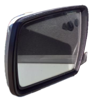 2010-2013 Kia Soul White Manual Door/Side View Mirror - Left (Driver) (Used OEM)