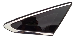 2015-2017 Hyundai Sonata Rear Door Quarter Glass - Right (Passenger) (Used OEM)