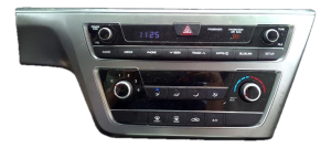 2015-2017 Hyundai Sonata Gray Speedometer Display Instrument Panel Bezel (Used OEM)
