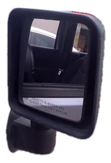 2011-2013 Jeep Wrangler Black Power Door/Side View Mirror - Right (Passenger) (Used OEM)