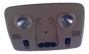 2008-2017 Buick Enclave Beige Floor Console Panel (Used OEM)