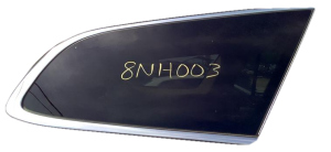 2008-2010 Buick Enclave Quarter Glass with Chrome Molding - Right (Passenger) (Used OEM)