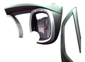2010-2017 GMC Terrain Black Instrument Panel Bezel (Used OEM)