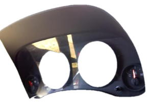 2007-2010 Jeep Compass Black Speedometer Instrument Panel Bezel (Used OEM)