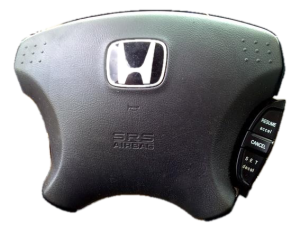 2003-2005 Honda Civic Black Steering Wheel Air Bag (Used OEM)