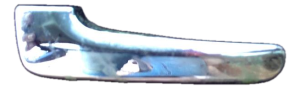 2001-2005 Honda Civic Chrome Rear Chrome Interior Door Handle - Left (Driver) (Used OEM)
