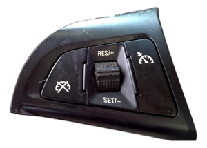 2013 Cadillac ATS Black Steering Wheel Cruise Control Switch (Used OEM)