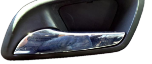 2016 Chevrolet Cruze Limited Chrome Chrome Interior Door Handle - Left (Driver) (Used OEM)