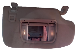 2015-2016 Ford Fusion Black Sun Visor without Sunroof - Right (Passenger) (Used OEM)