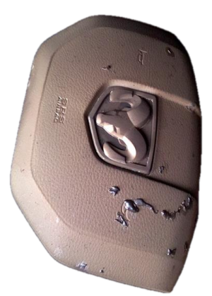 2011-2012 Ram 1500 Tan Steering Wheel Air Bag - Left (Driver) (Used OEM)