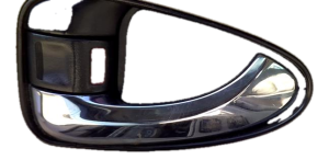 OEM Chrome Chrome Interior Door Handle for 2007-2011 Toyota Camry - Left (Driver) (OEM)
