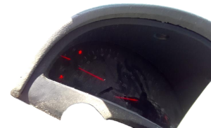 OEM Black Radio Instrument Panel Bezel for 2007-2011 Toyota CAMRY (OEM)
