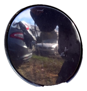 2009-2014 Nissan Maxima Black Fuel Filler Door (Used OEM)