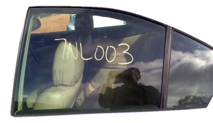 2009-2014 Nissan Maxima Door Window Glass - Rear, Left (Driver) (Used OEM)