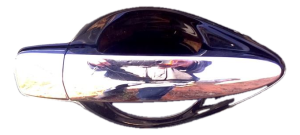 2009-2015 Nissan Maxima Black Exterior Door Handle - Rear, Right (Passenger) (Used OEM)