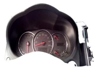 2009-2014 Nissan Maxima Tan Speedometer Display Bezel with Controls (Used OEM)