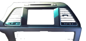 2015-2017 Hyundai Sonata Black Speedometer and Radio Display Instrument Panel Bezel (Used OEM)