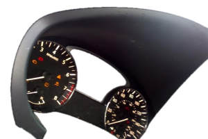 2016-2018 Nissan Altima Black Speedometer Instrument Panel Bezel (Used OEM)