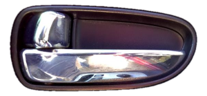 2007-2013 Nissan Altima Chrome Chrome Interior Door Handle - Left (Driver) (Used OEM)